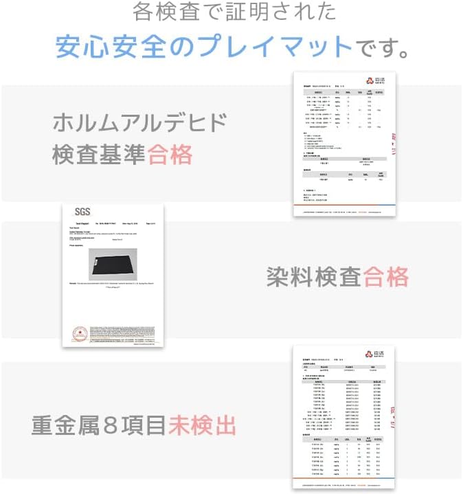 WEIMALL Baby Play Mat, Waterproof, Antibacterial, Foldable, Floor Heating, Soundproofing, Noiseless, Thickness 1.6 inches (4 cm), Non-formal Mat, Cushion, Training, Baby Shower