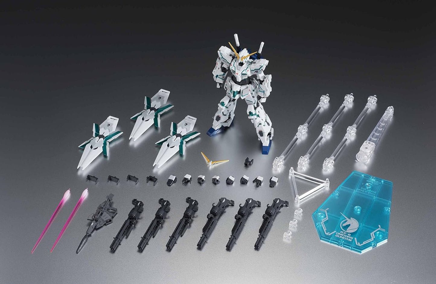 THE ROBOT SPIRITS Mobile Suit Gundam UC Side MS Unicorn Gundam, Awakened Mode, Real Marking Version, Approx. 5.5 inches (140 mm), ABS & PVC, Painted Articulated Figurine