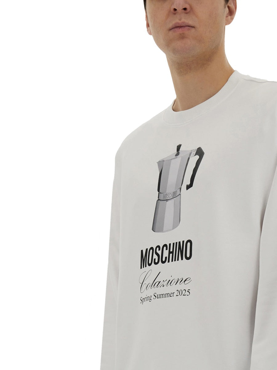 Moschino モスキーノ「朝食」スウェットシャツ - Image 5