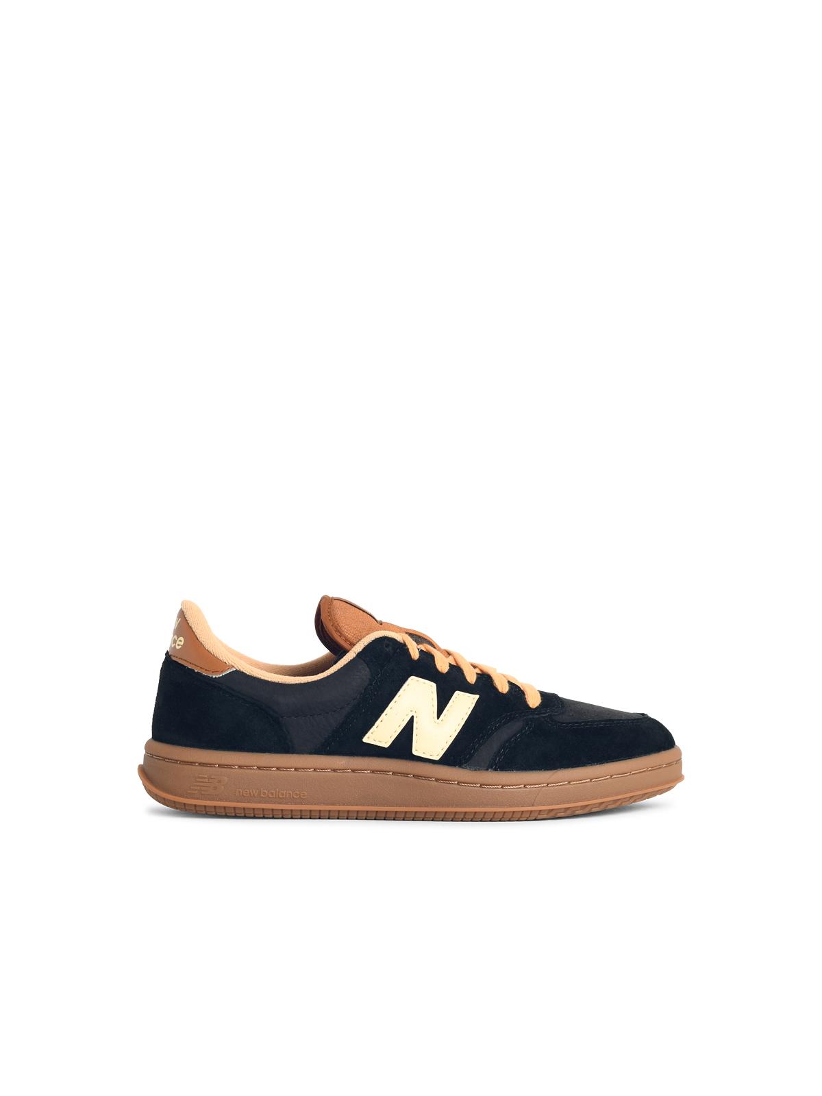 Designer Brand ニューバランス 'T500'ブラックスエードスニーカー - Image 5