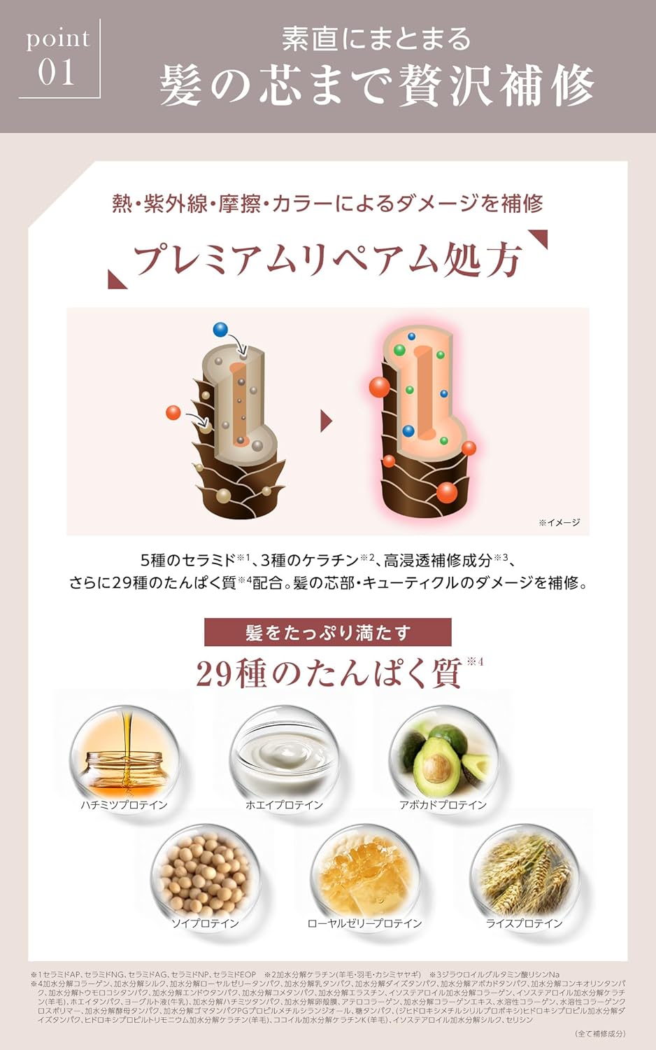 REPAIRM Hair Mask, Concentrated Repair for Damage, 2x Repair Ingredients x 29 Types of Proteins x Toss Stair, For Hair Bundled With Extensive Care, 7.1 oz (200 g)