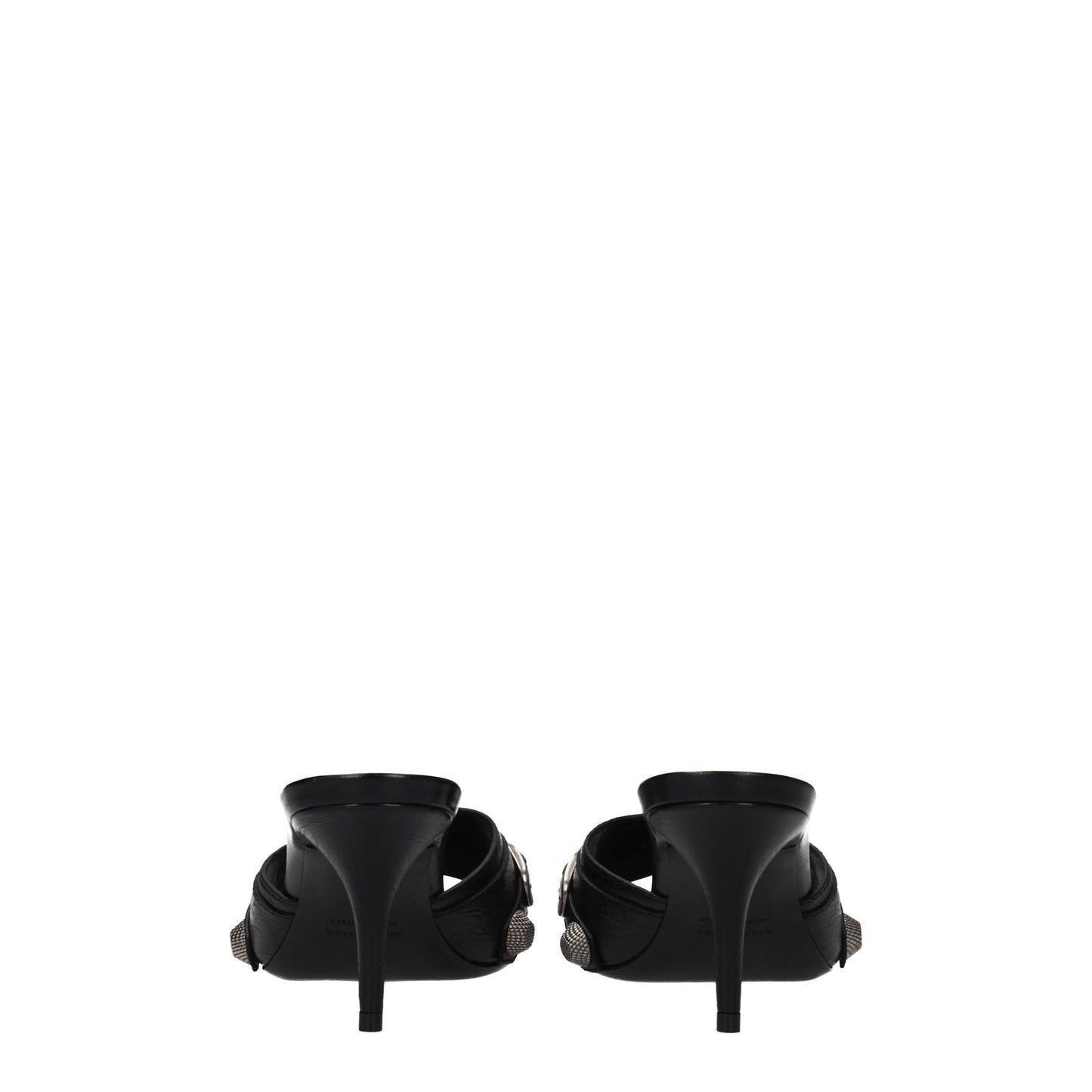 Balenciaga Sandals Cagole Woman Leather Black - Image 5