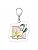 YAYAMIYA Urusei Yatsura Keychain Ataru Moroboshi Lamb Character Moe Anime Cute Unofficial Goods Key Chain Key Ring Bag Car Key Wallet Birthday Present Gift