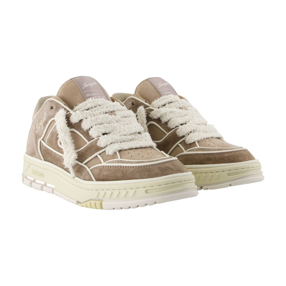 Axel エリアローパイピングスニーカーAxel Arigato Leather Brown - Image 5