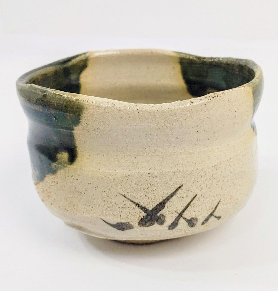 織部焼 陶芸 抹茶茶碗 焼き物 茶道具 伝統工芸品