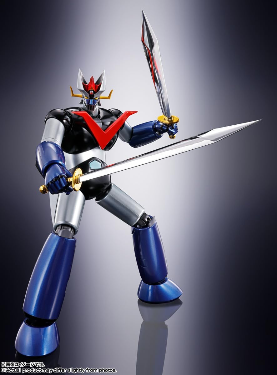 BANDAI SPIRITS Soul of Chogokin GX-111 Great Mazinger Kakumei SHINKA- Approx. 7.5 inches (190 mm), Die Cast & PVC & ABS, Painted Action Figure