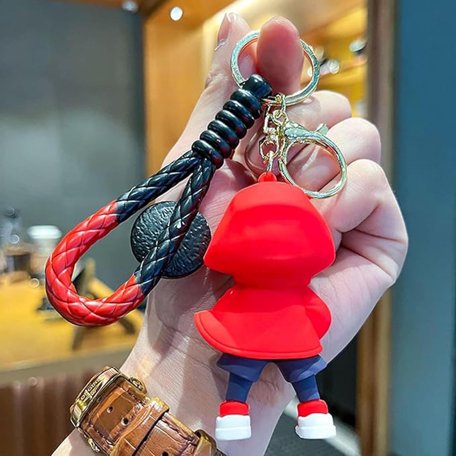 Keychain Cute Bag Charm Stylish Bicycle Key Car