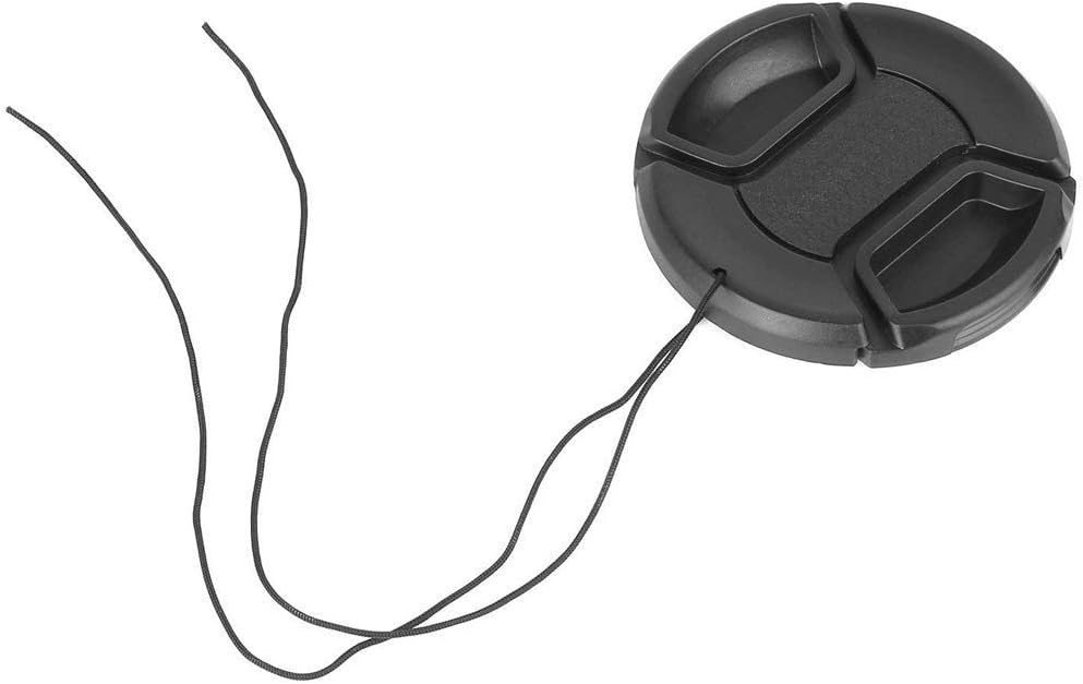 2.3 inches (58 mm) Lens Cap, Set of 3, Inner Type One-Touch Lens Cap, 2.3 inches (58 mm), Includes Drop Prevention Hook, Lens Protect Cap (2.3 inches (58 mm)