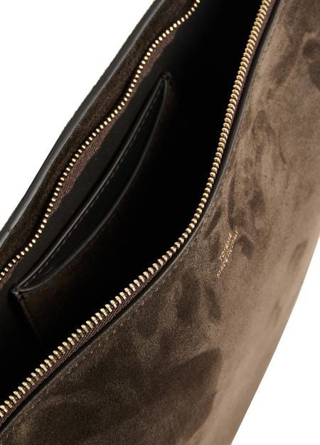 TOTEME Suede scooped bag - Image 5