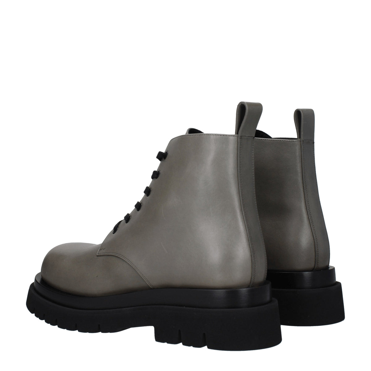 Bottega ボッテガベネタの男性 'S ブーツレザーグレー/アスファルト - Image 5
