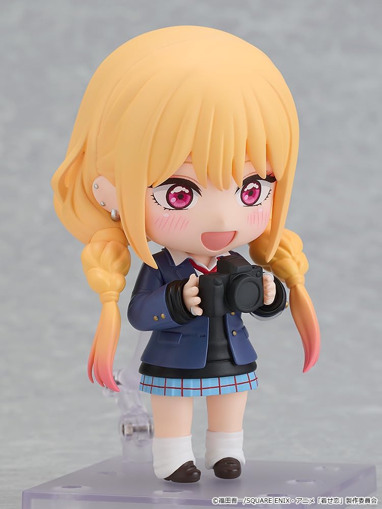グッドスマイルカンパニー TVアニメ「その着せ替え人形は恋をする」Season 2 ねんどろいど 喜多川海夢 冬制服Ver. プラスチック製 塗装済み可動フィギュア ノンスケール 専用台座付属 全高約100mm