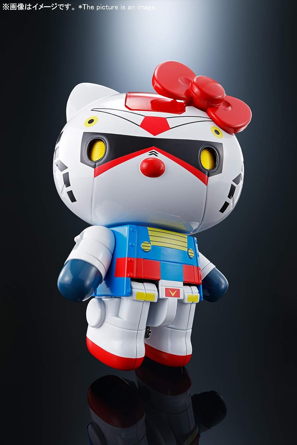 Chogokin Gundam Hello Kitty Die-Cast & ABS Pre-painted Action Figure