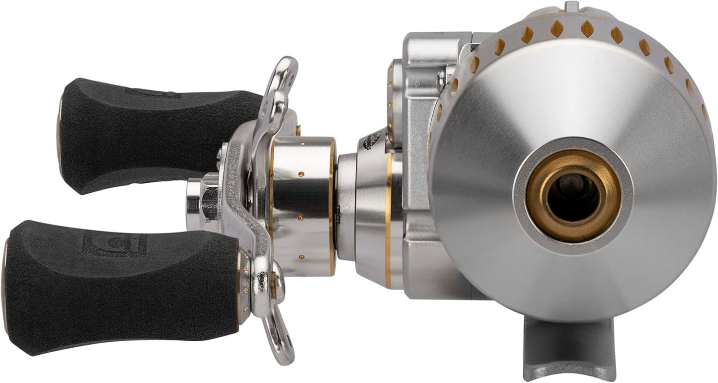 Micro Sniper Spincast Reel - Silver/Gold (Clam Pack)