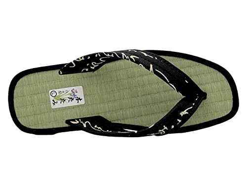 Daimei Shokai Men's Nose Strap Tatami Folding Japanese Pattern Japanese Style Sandals