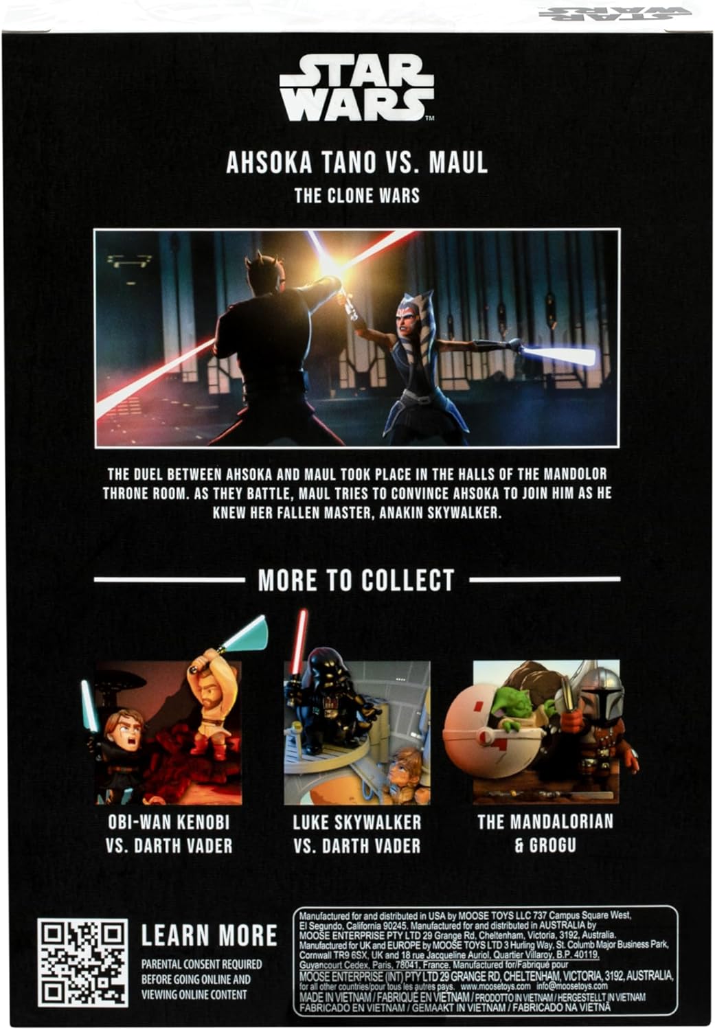 FANDROP SW02-Star Wars: The Clone Warsâ - Ahsoka Tano VS. Maul. FANDROP combina un diorama épico, artefactos y marcador de escena creando una exhibición para mejorar la colección, 4 para coleccionar