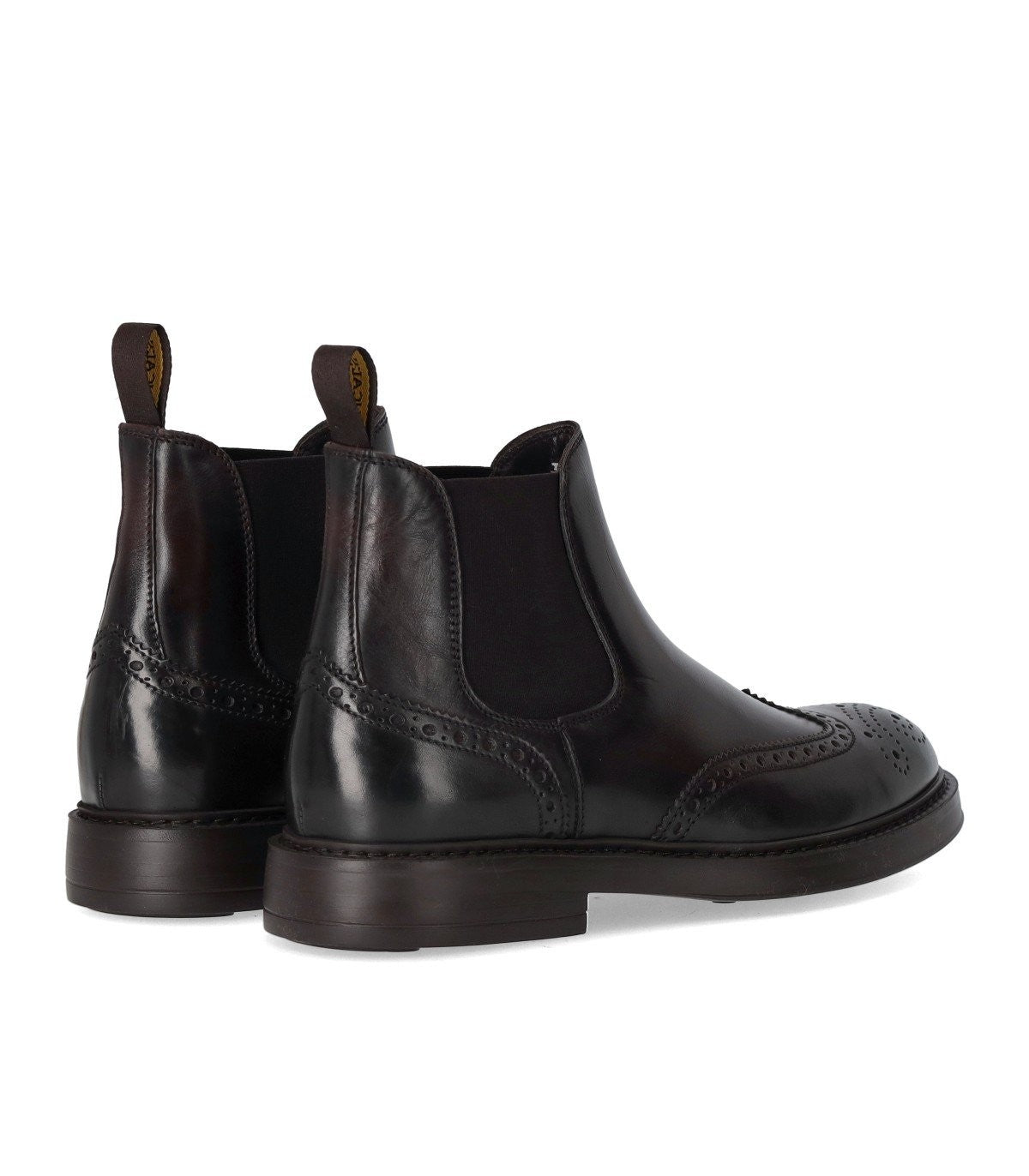 Doucals ドゥーカル 'S Triumph Dark Brown Chelsea Boot - Image 5