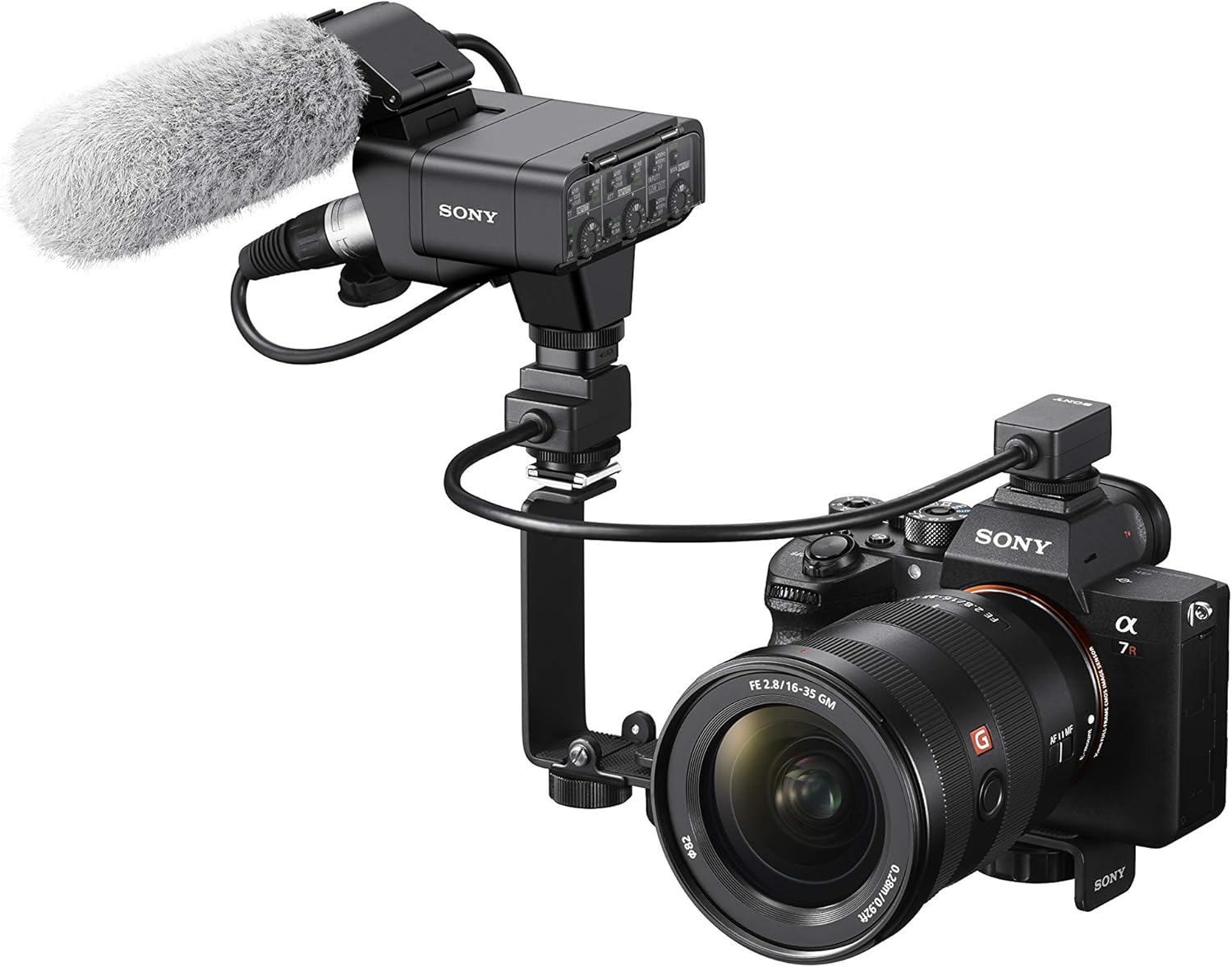 Sony XLR-K3M Camera Microphone XLR Adapter Kit Unidirectional Windscreen Included