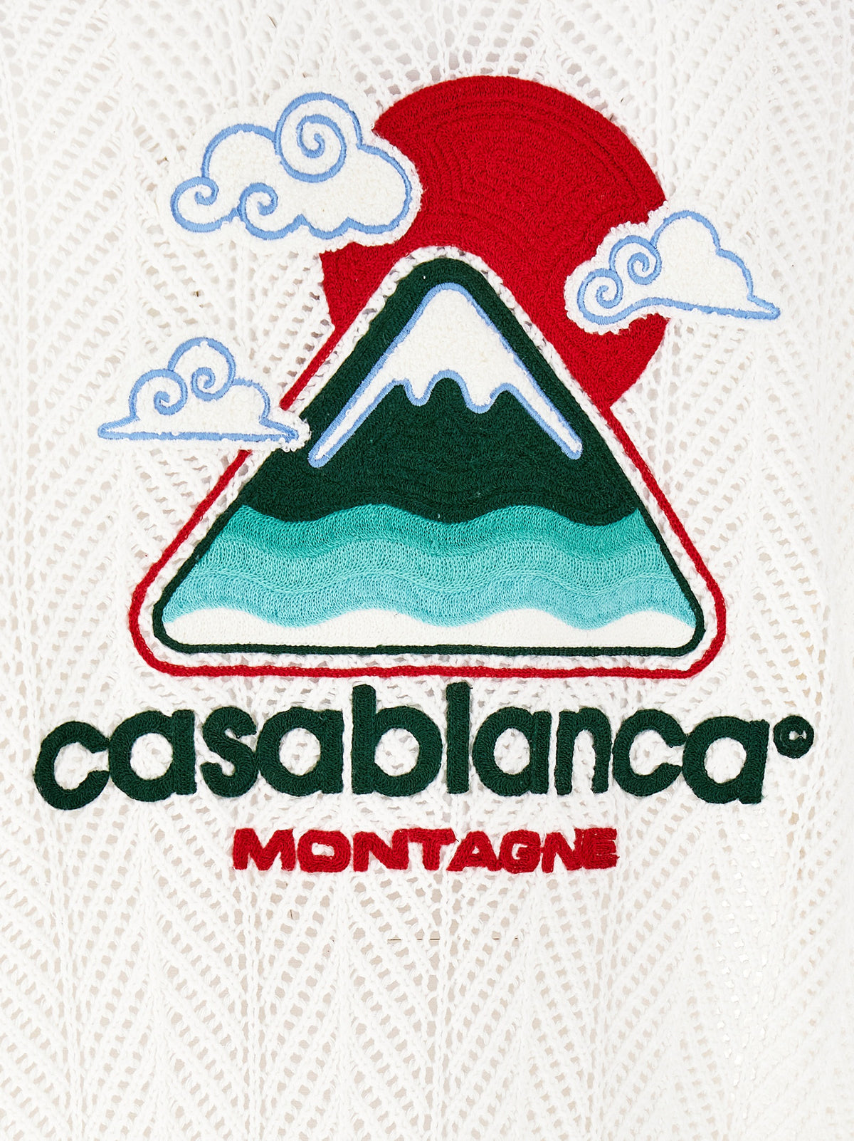 Casablanca カサブランカ「スポーティフェイククロシェ」シャツ - Image 5