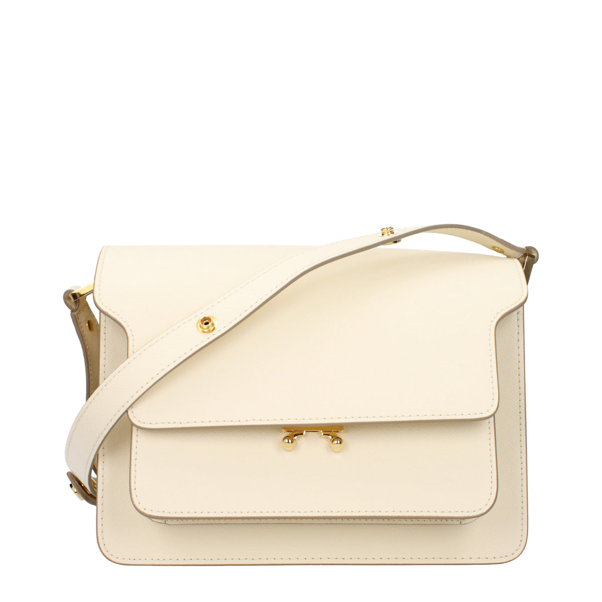 Marni マルニショルダーバッグ女性レザーベージュ/タルク - Image 5