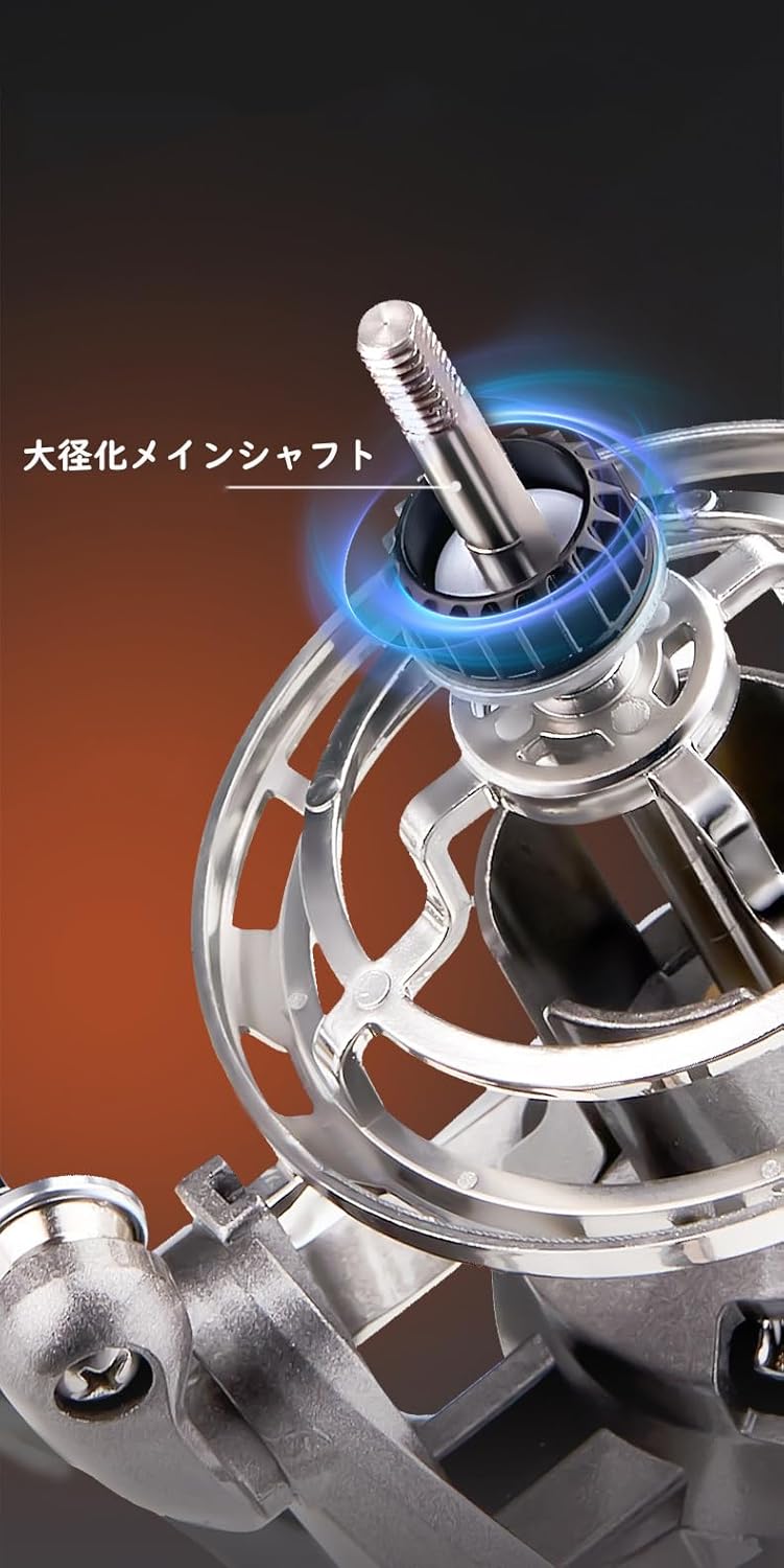 大型 スピニングリール 8000番 10000番 12000番 大物 ねじ込み式 オフショア ハイパフォーマンス 釣りリール フィッシング リール 遠投 釣り ドラグ力20KG [並行輸入品]