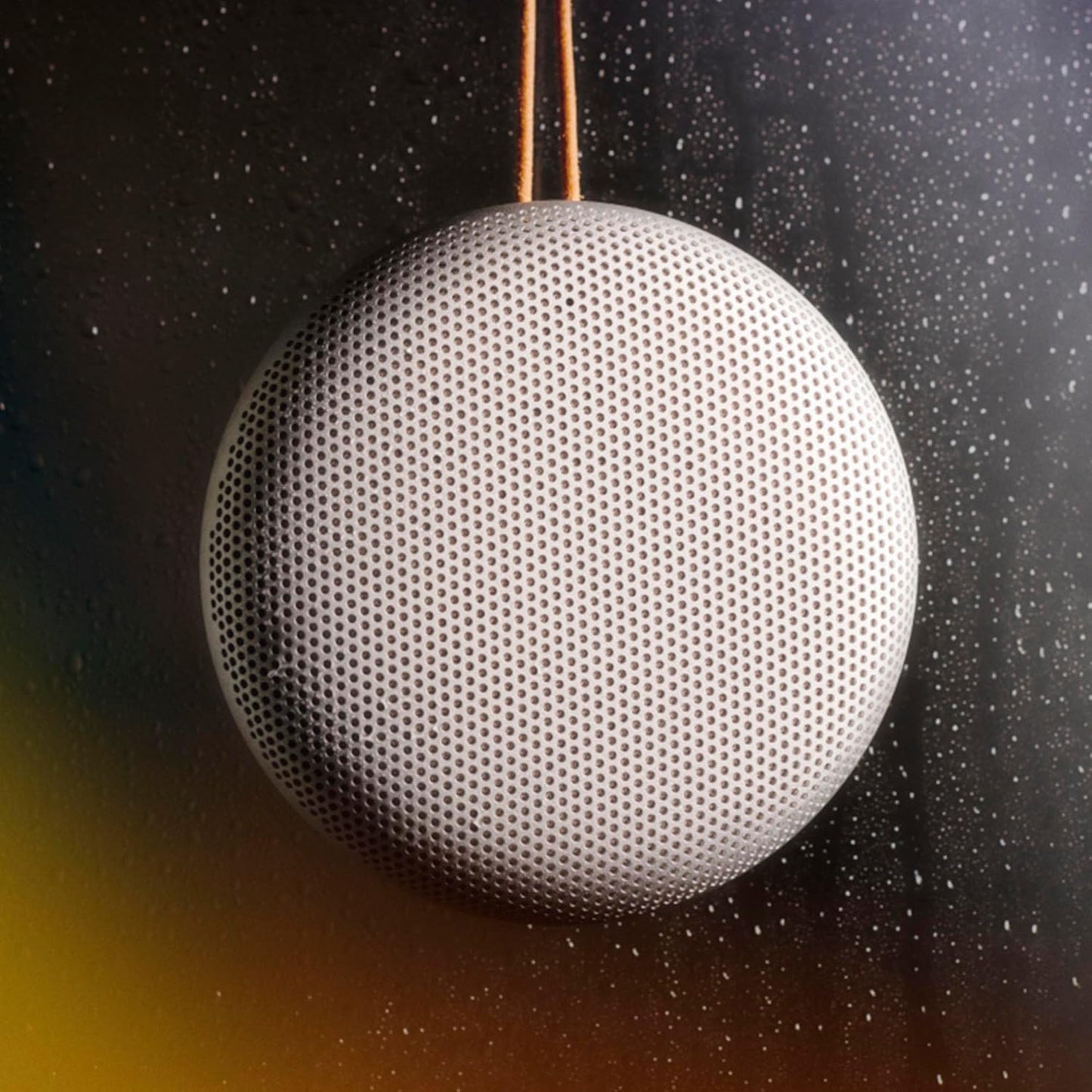 Bang & Olufsen Portable Speaker Beosound A1 2nd Grey Mist Bluetooth Wireless IP67 Certified Waterproof Dustproof Video Conference 18 Hours Playback