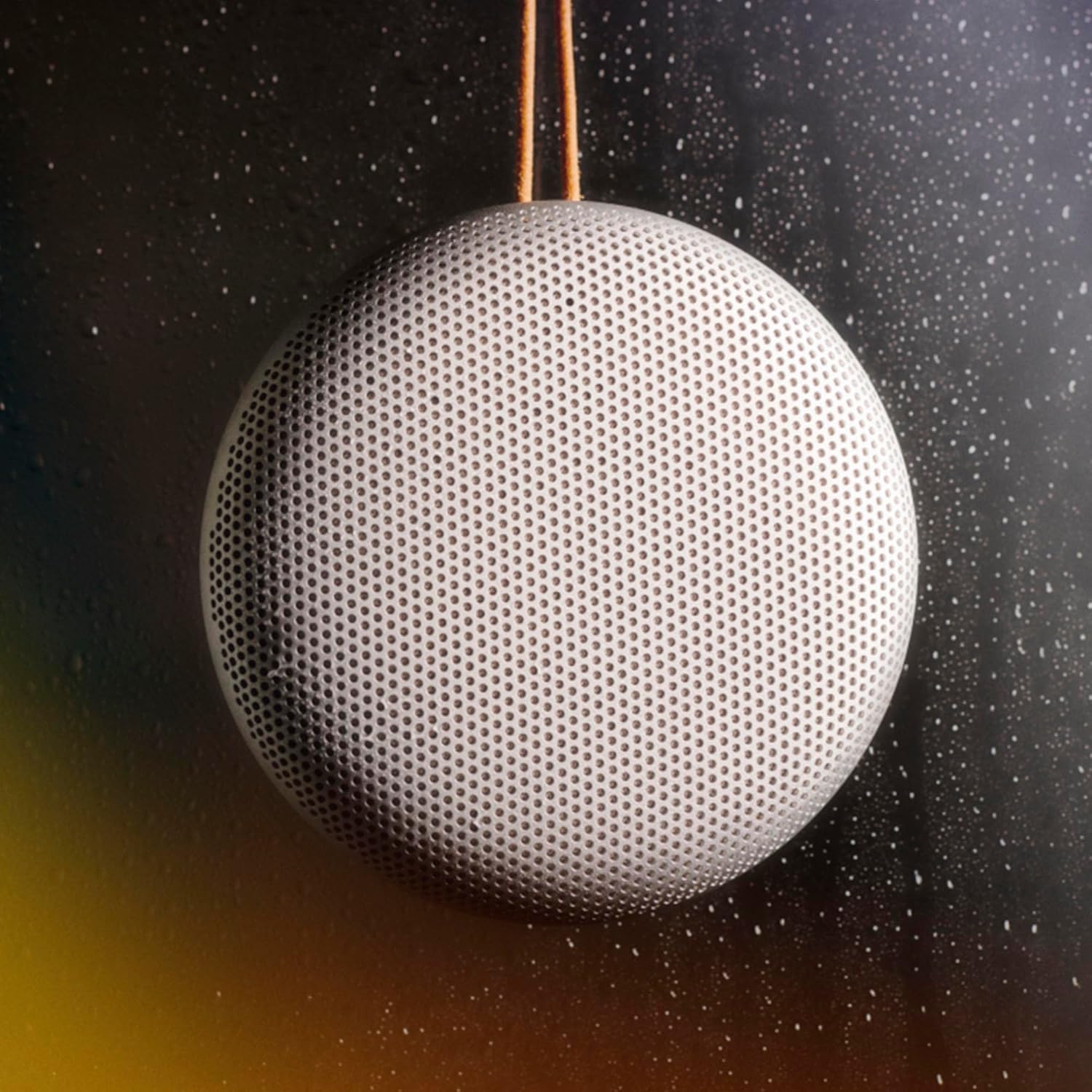 Bang & Olufsen Portable Speaker Beosound A1 2nd Grey Mist Bluetooth Wireless IP67 Certified Waterproof Dustproof Video Conference 18 Hours Playback
