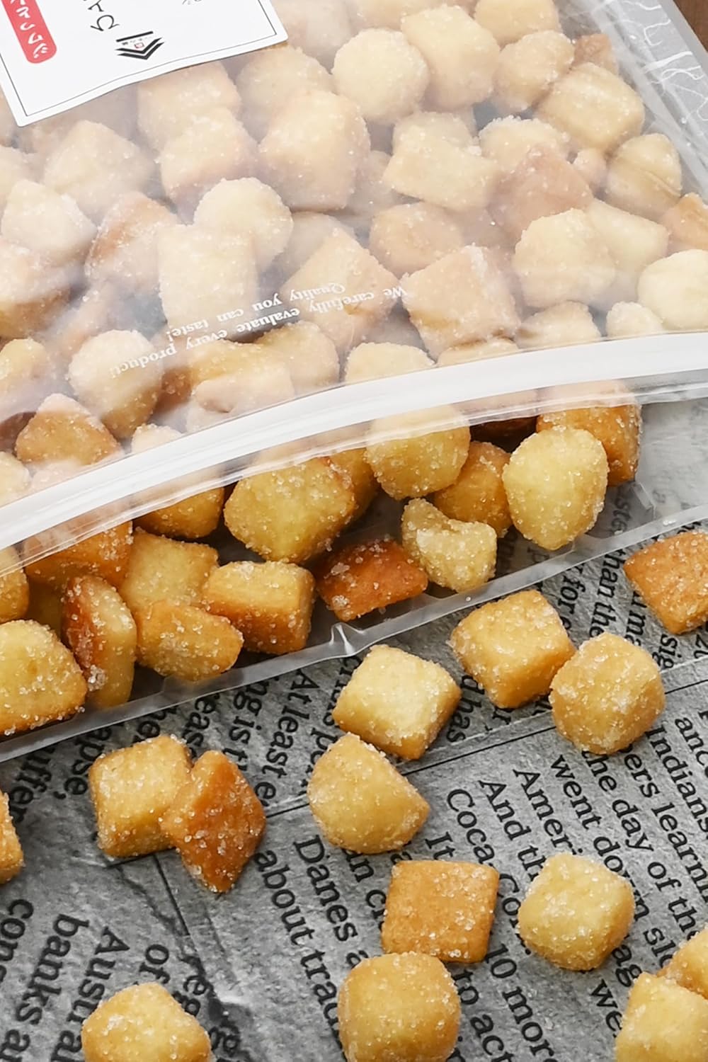Hitorikuchi Shimi Shimi Rusk < Sugar Butter Flavor>[Crunchy Texture, Generous Capacity] Sugar Rusk Croutons Snacks Commercial Use Party Size Snacks Chikatsu Shokai [Tsumami-Kura] 400g