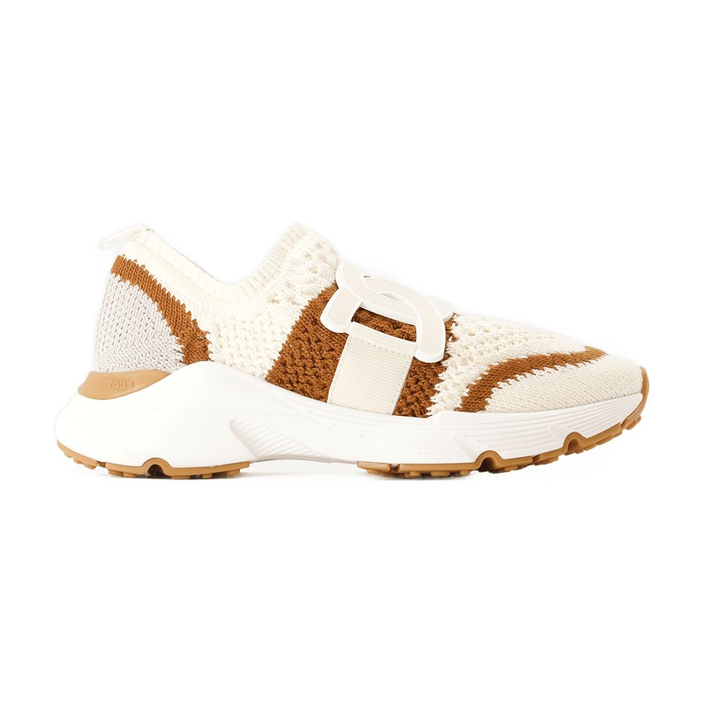 Tods スポーツランスニーカーTOD」S キャンバスベージュ - Image 5