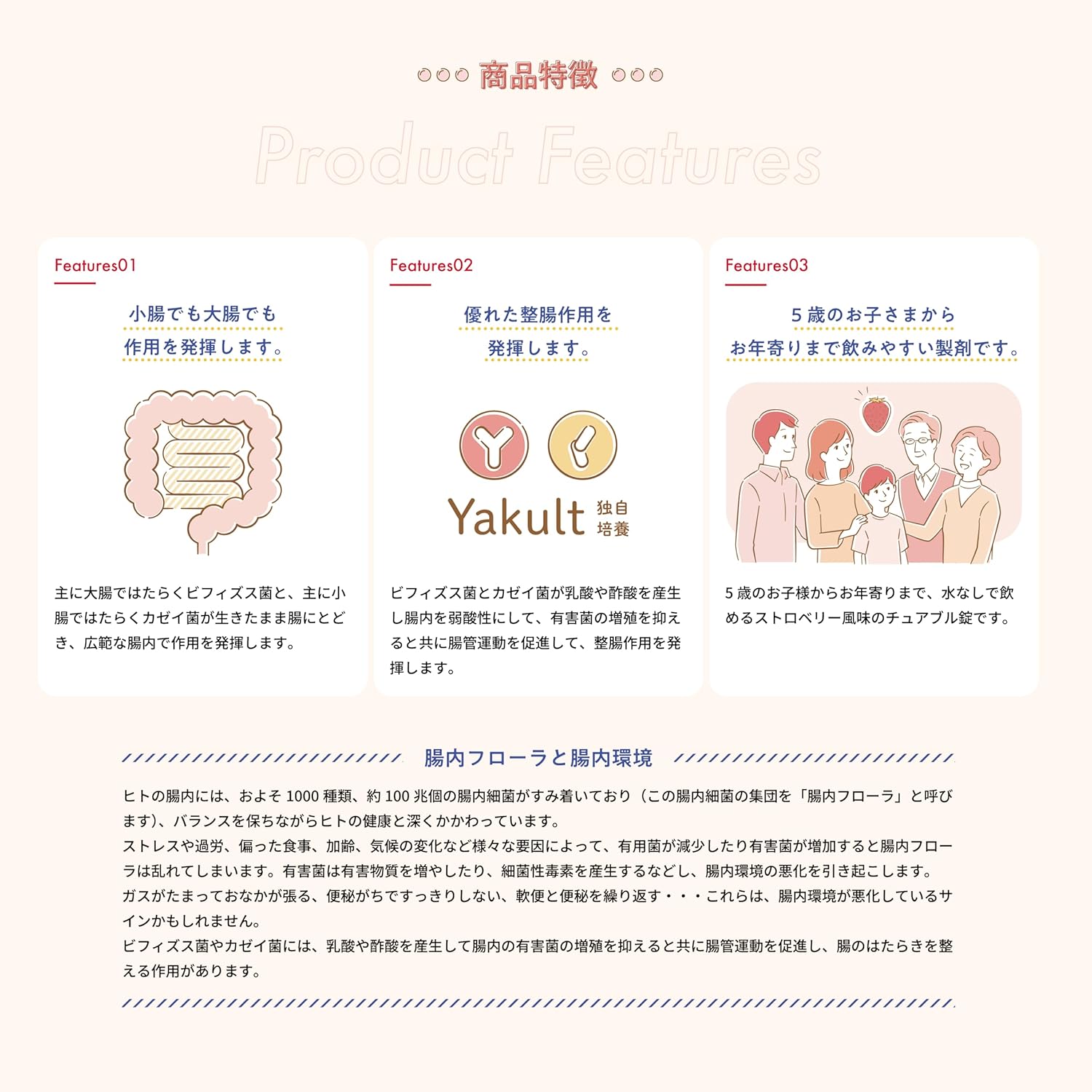 Yakult BL Chewable Intestinal Medicine 126 Tablets
