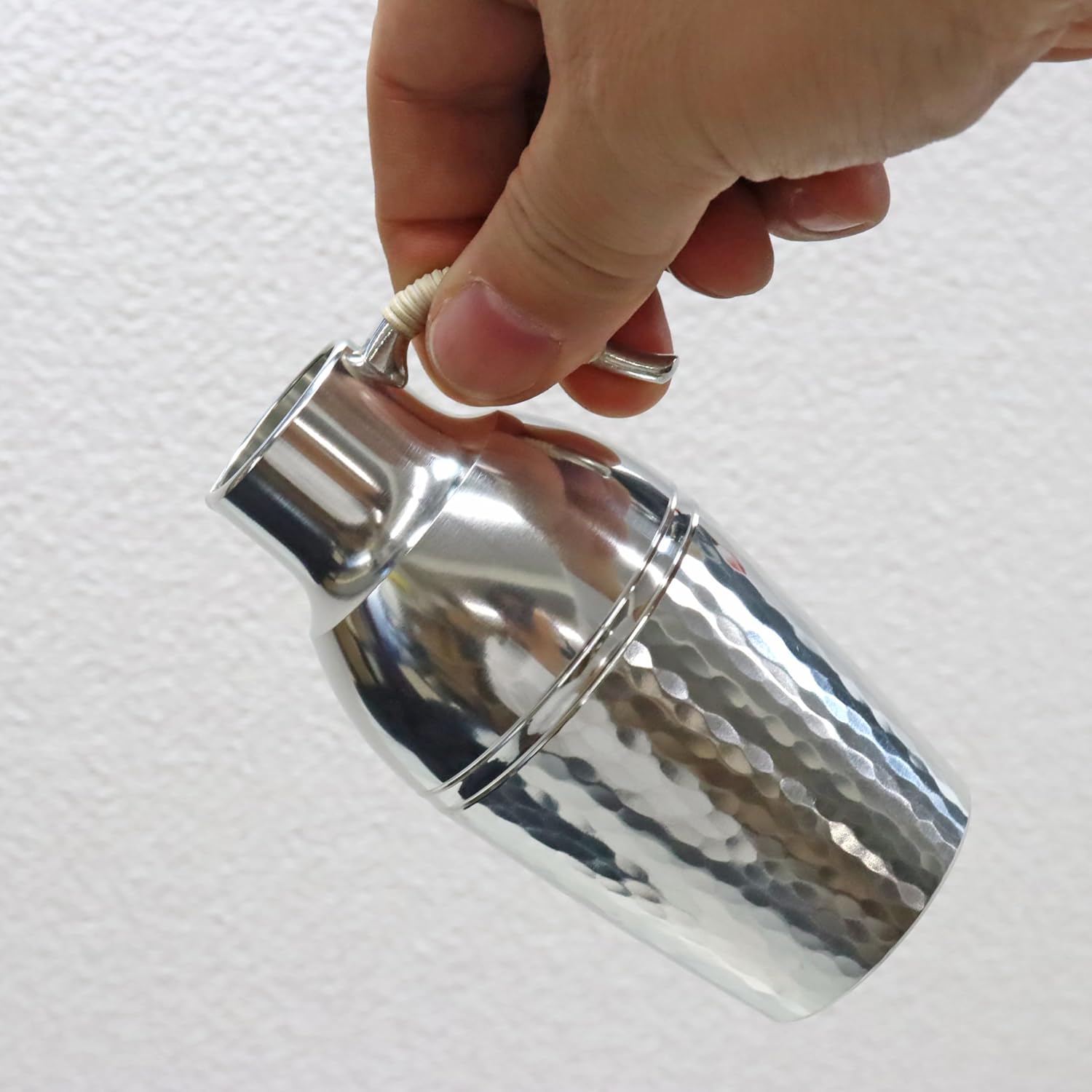 大阪錫器 千呂利 ツチメダイヤ 錫製 酒器 日本製 桐箱入り 170ml 伝統工芸品 熱燗 徳利 籐巻き ギフトラッピング仕様