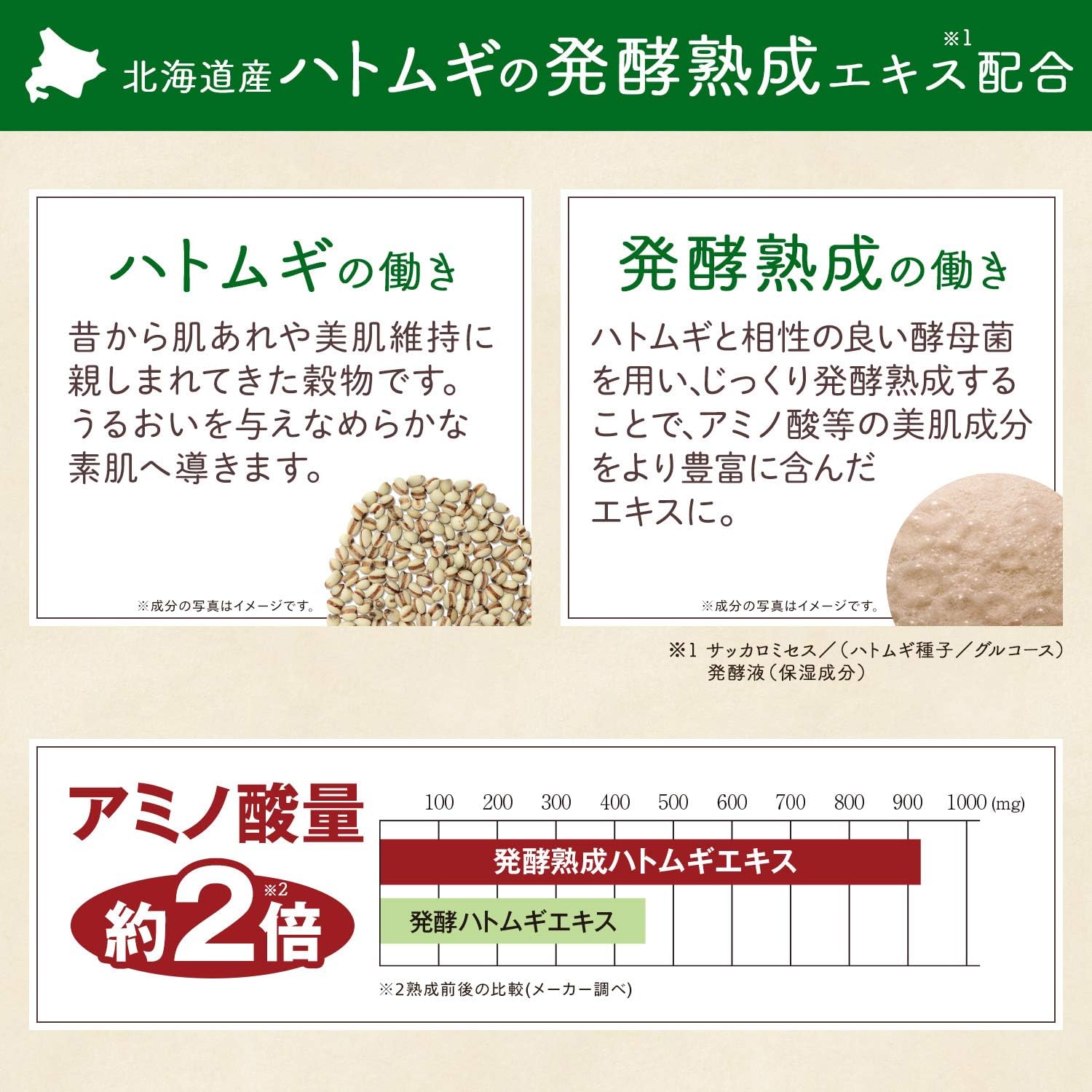 Crude Hokkaido Fermentation Aged Pearl Barley Gel Cream [3.5 oz (100 g)] All-in-One Gel (Uses Domestic Adley) Adley Extract, Aged Placenta Formula