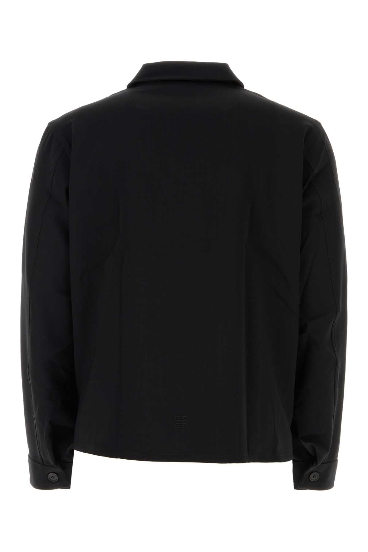 Givenchy Givenchy Black Wool Blend Shirt - Image 5