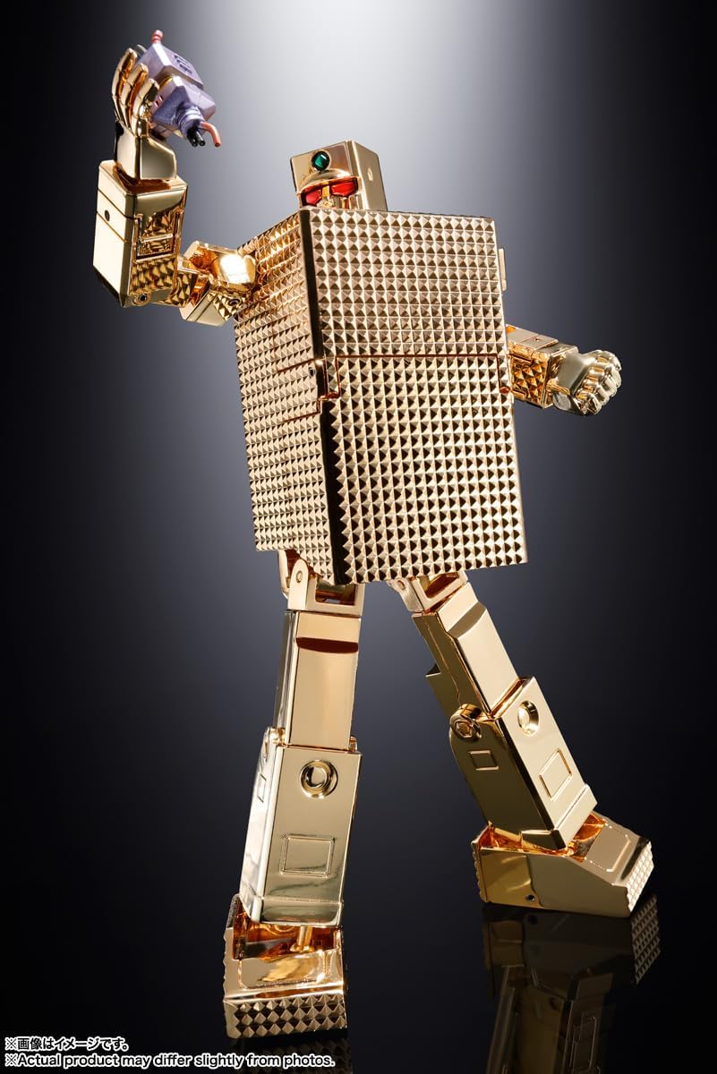 Tamashi Nations Soul of Chogokin GX-32SP Golden Warrior Gold Lightan Chookin 50th Version, Approx. 5.1 inches (130 mm), PVC, ABS & Diecast, Pre-painted Action Figure