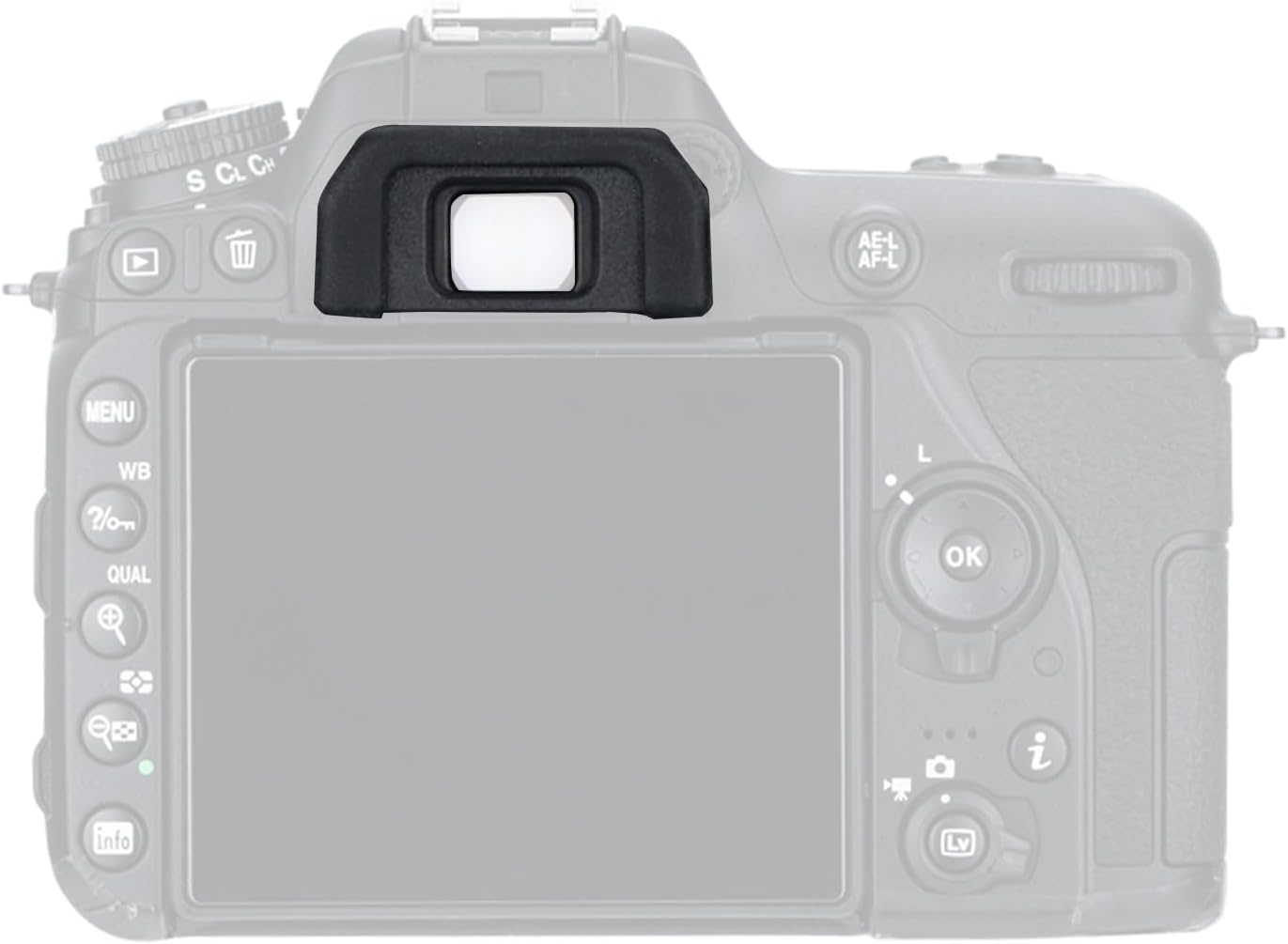 DK28 Finder Eyecup Eyepiece Camera Finder Eyepiece Eycup Nikon D7500 DSLR Camera
