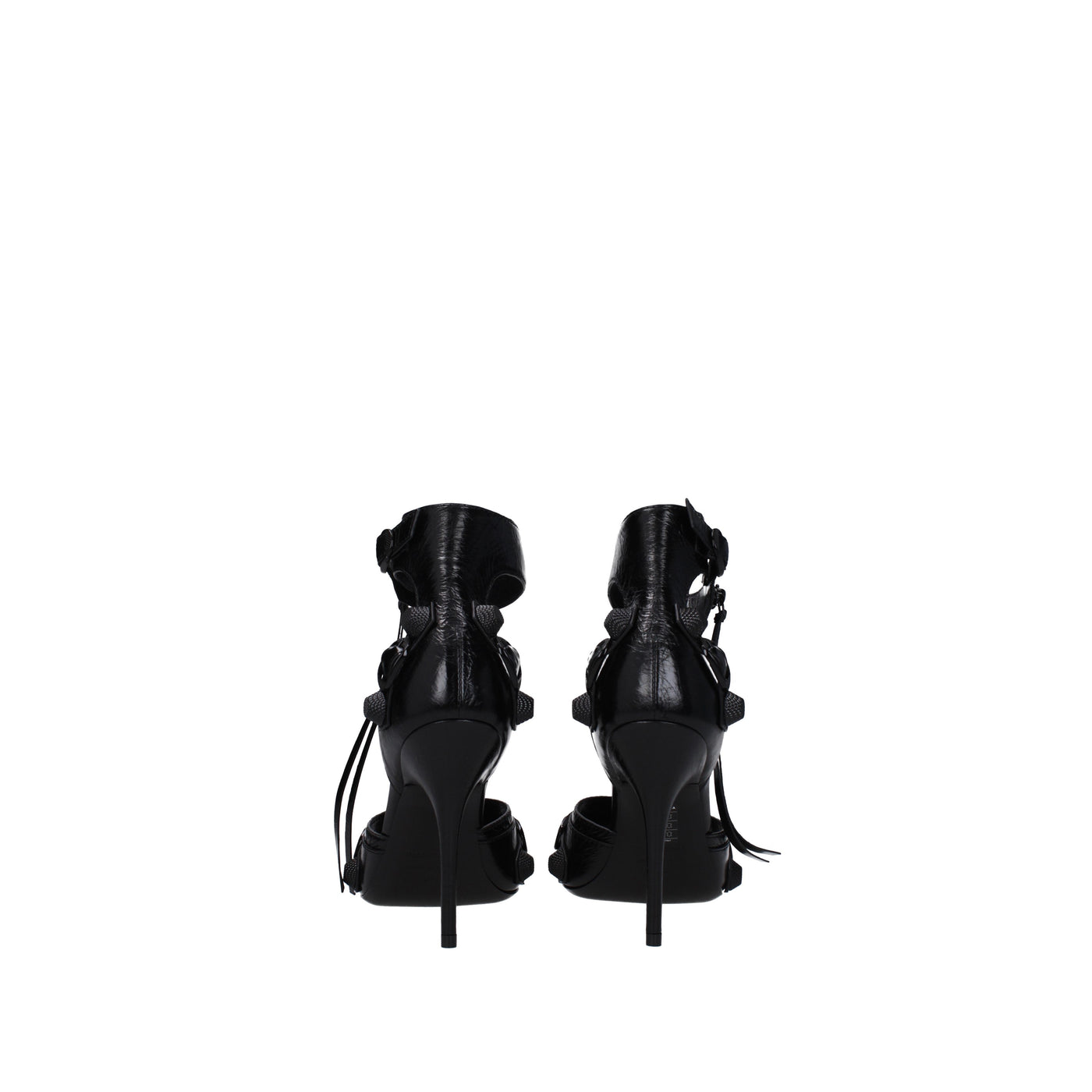 Balenciaga Sandals Cagole Woman Leather Black - Image 5