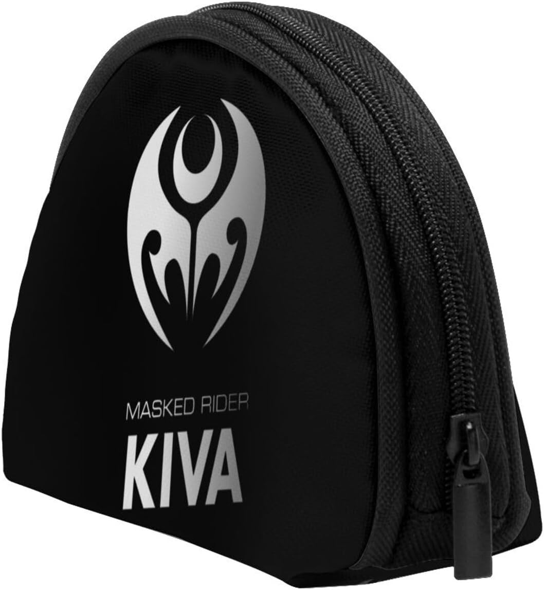 Women's Mini Wallet, Kamen Rider Kiva, Coin Purse, Coin Case, Semicircle, Cosmetic Pouch, Mini Pouch, Card Slots, Storage Pouch, Commuter Holder, Lightweight, Thin, Multi-functional, Stylish, Travel