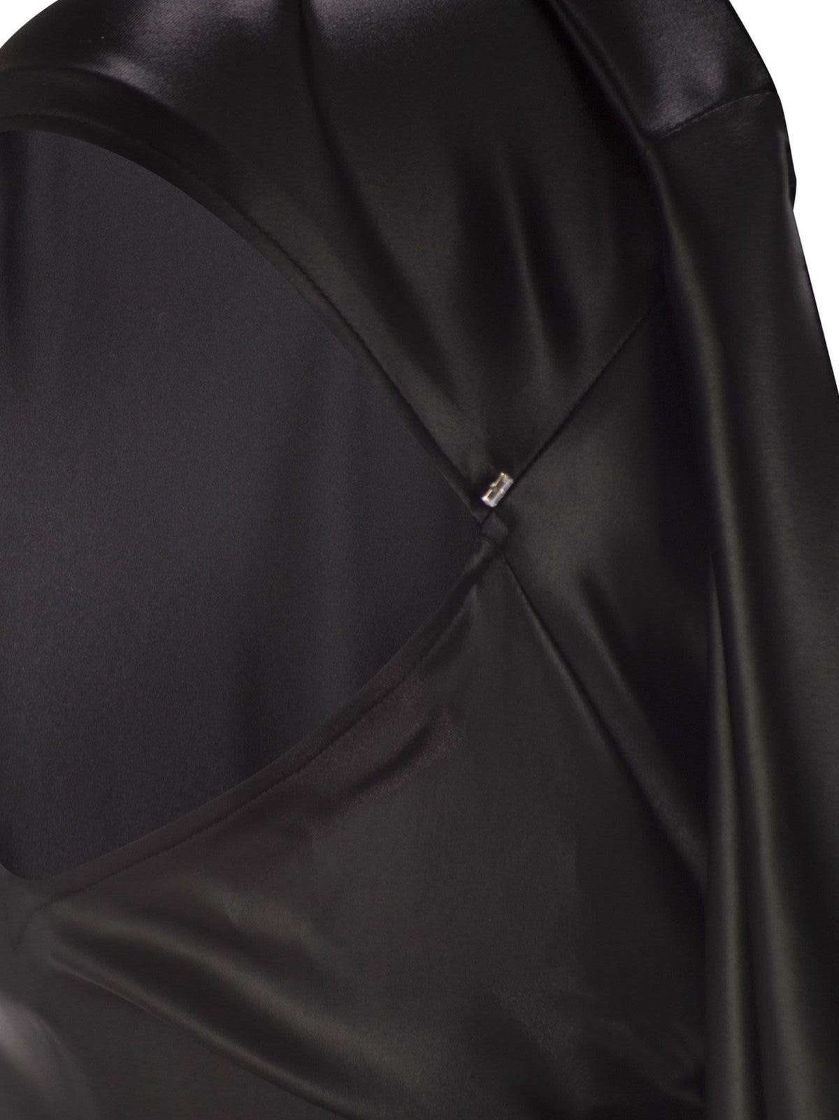 Sportmax SportMax Abadan1234ドレープ付きのドレスを取り付けます - Image 5