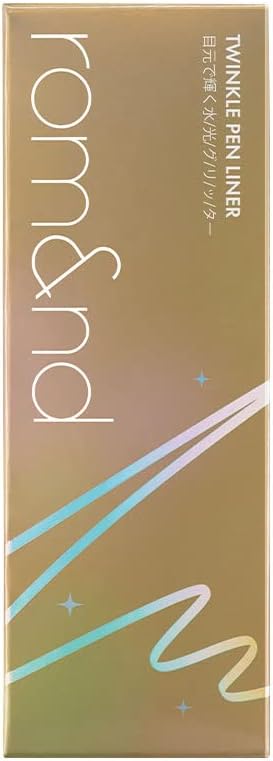 [rom&nd] Rom&Twinkle Pen Liner (02 Golden Wave)