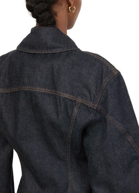 GIVENCHY Cinched jacket in denim - Image 5