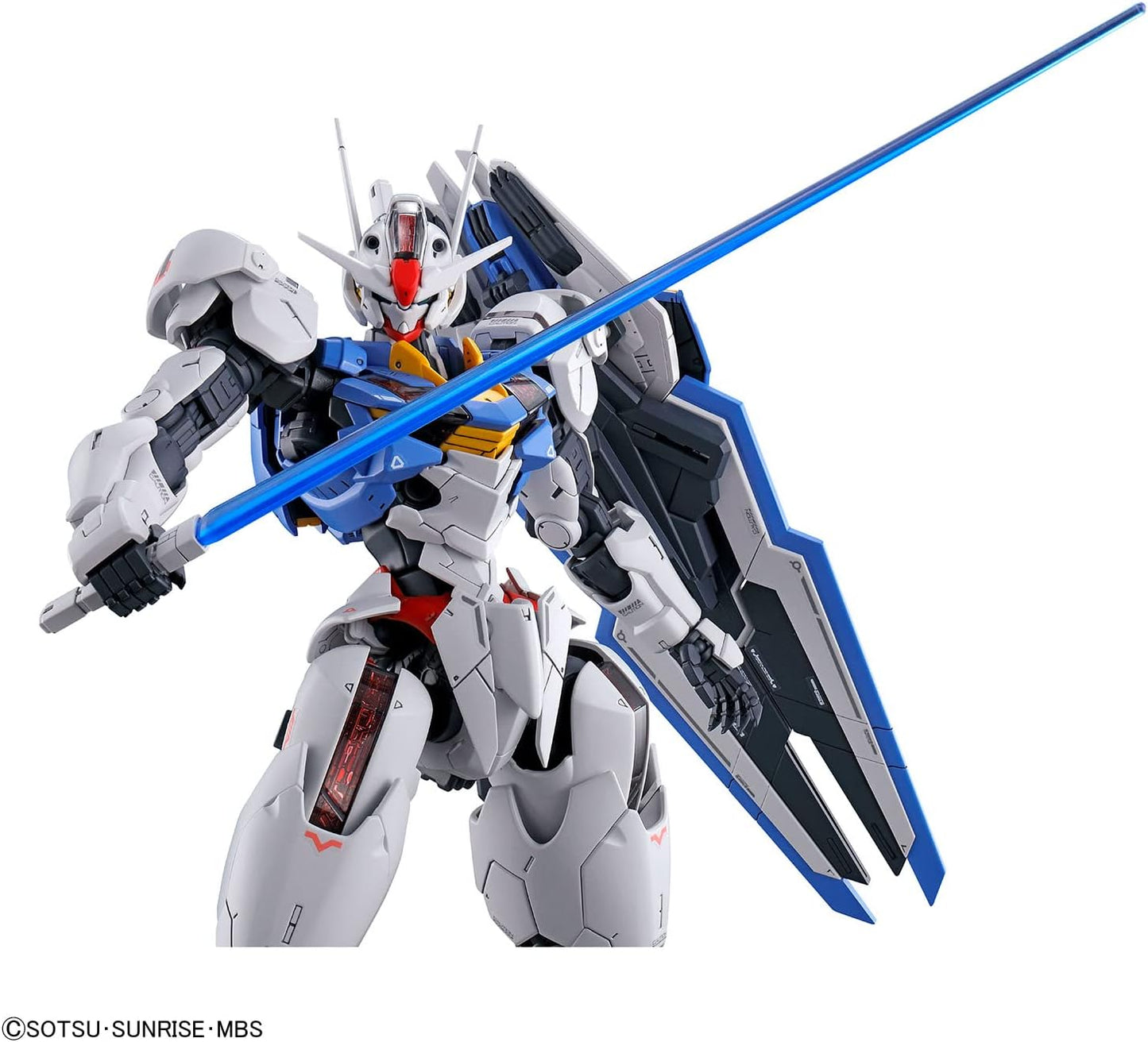 BANDAI SPIRITS(バンダイ スピリッツ) FULL MECHANICS Mobile Suit Gundam: The Witch from Mercury Gundam Aerial 1/100 Scale Color-Coded Plastic Model Kit