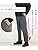 Fleece-Lined Stretch Pants, Made in Japan, Horizontal Stretch Pants, Front Closure, Windproof, Cold Protection, Autumn, Winter, Gentleman, Men's, Choose from Sizes
