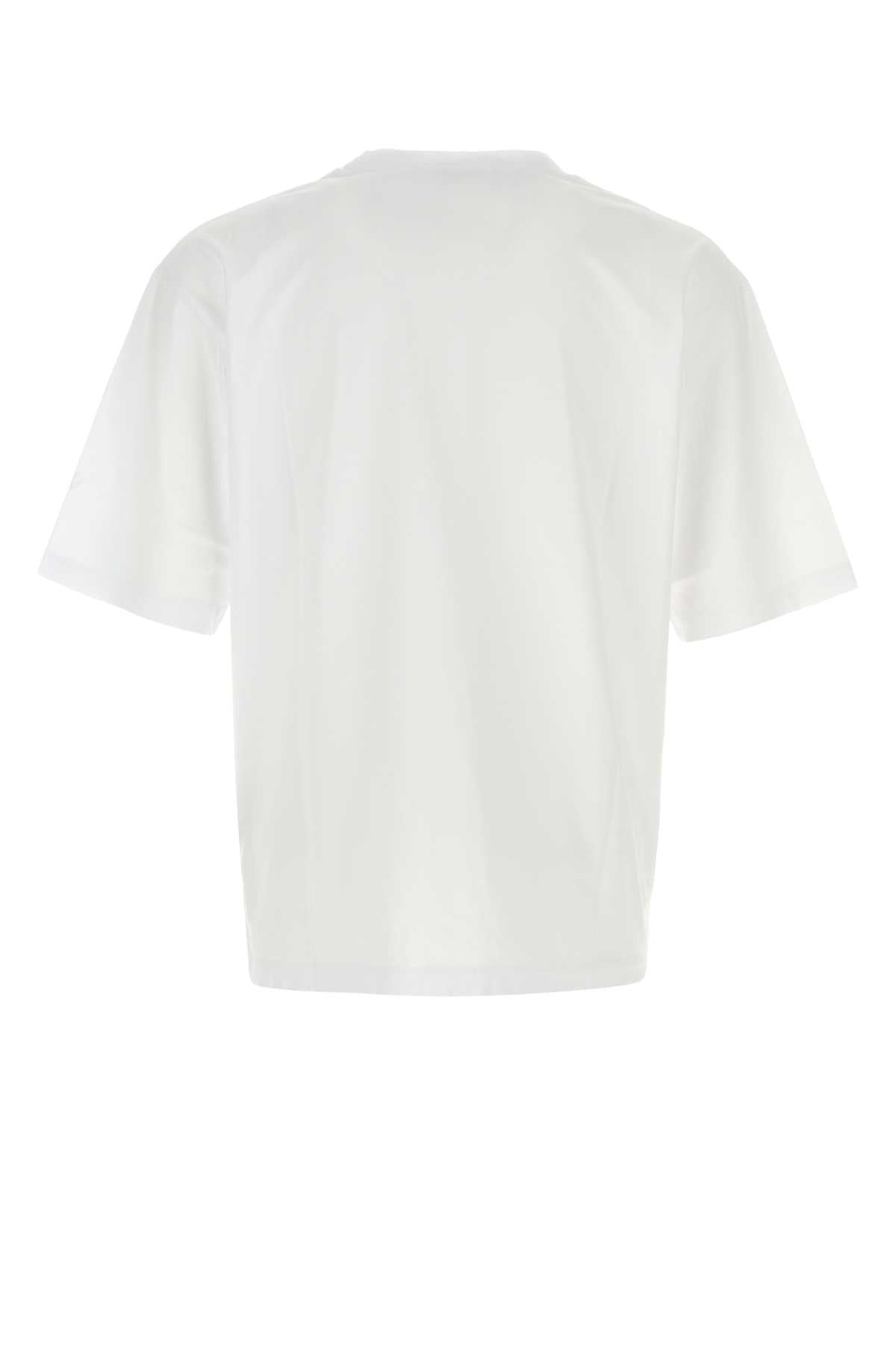 Dsquared2 ディースクエアード ホワイト コットン Dsquared X Magliano T シャツ - Image 5