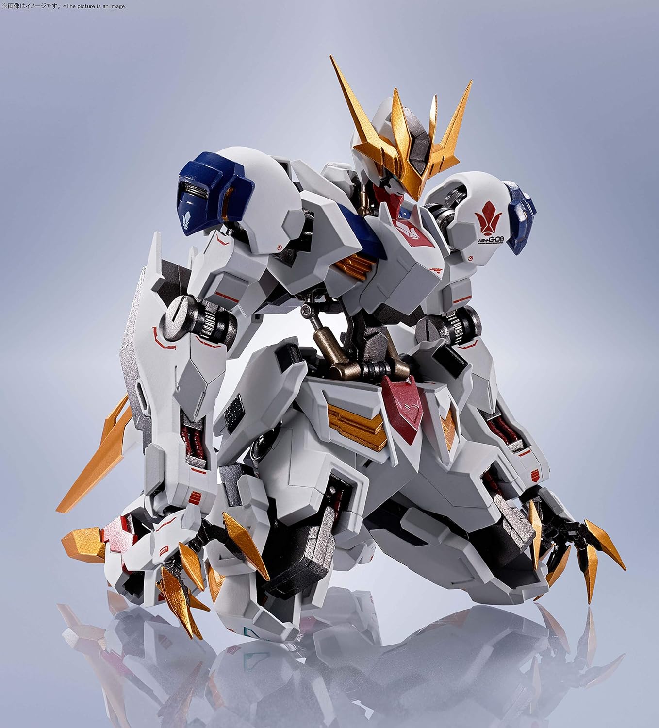 Metal Robot Spirits, Mobile Suit Gundam, Iron-Blooded Orphans [Side MS] Gundam Barbatos Lups Rex Approx. 5.9 inches (150 mm), ABS & PVC & Die Cast Pre-painted Action Figure