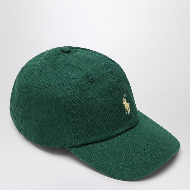 Polo ロゴ付きのポロラルフローレンフォレストグリーン野球帽 - Image 5