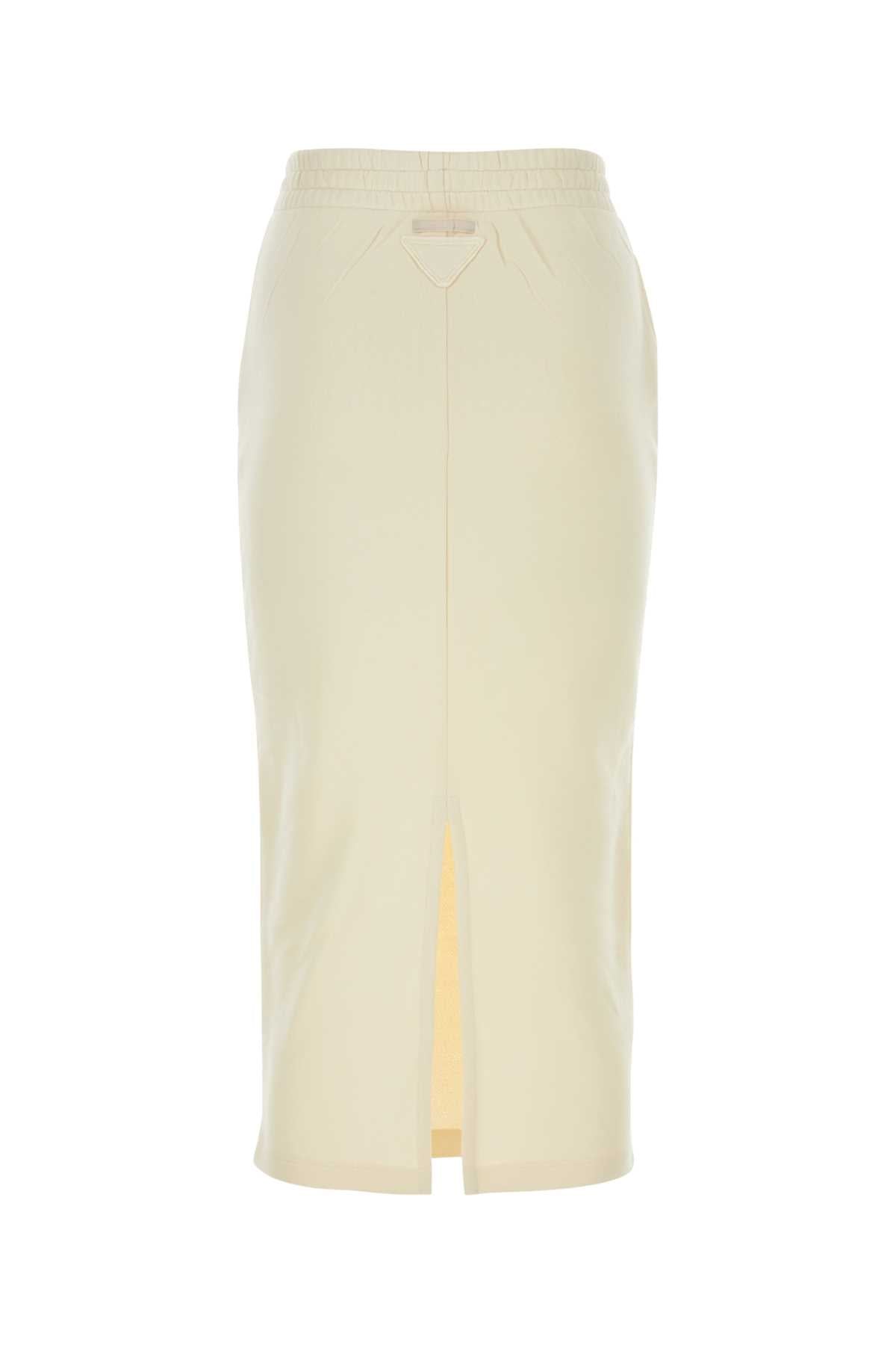 Prada プラダクリームコットンスカート - Image 5