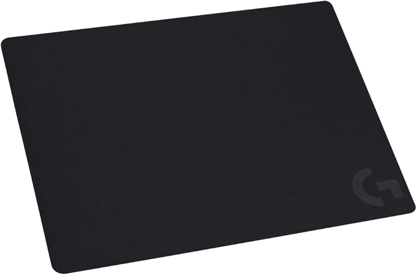 Logicool G G240 Gaming Mouse Pad, Cloth Surface, Standard-Size 13.4 x 11.4 x 0.04-inch (340 x 280 x 1 mm) Mouse Pad, G240f Authentic Product,