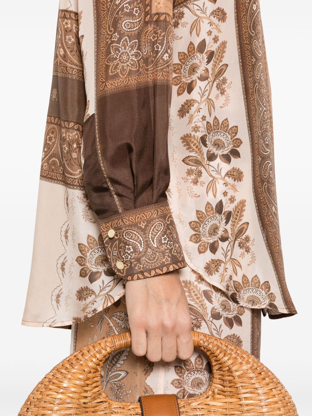 Zimmermann ジマーマンラッキープリントシルクシャツ - Image 5
