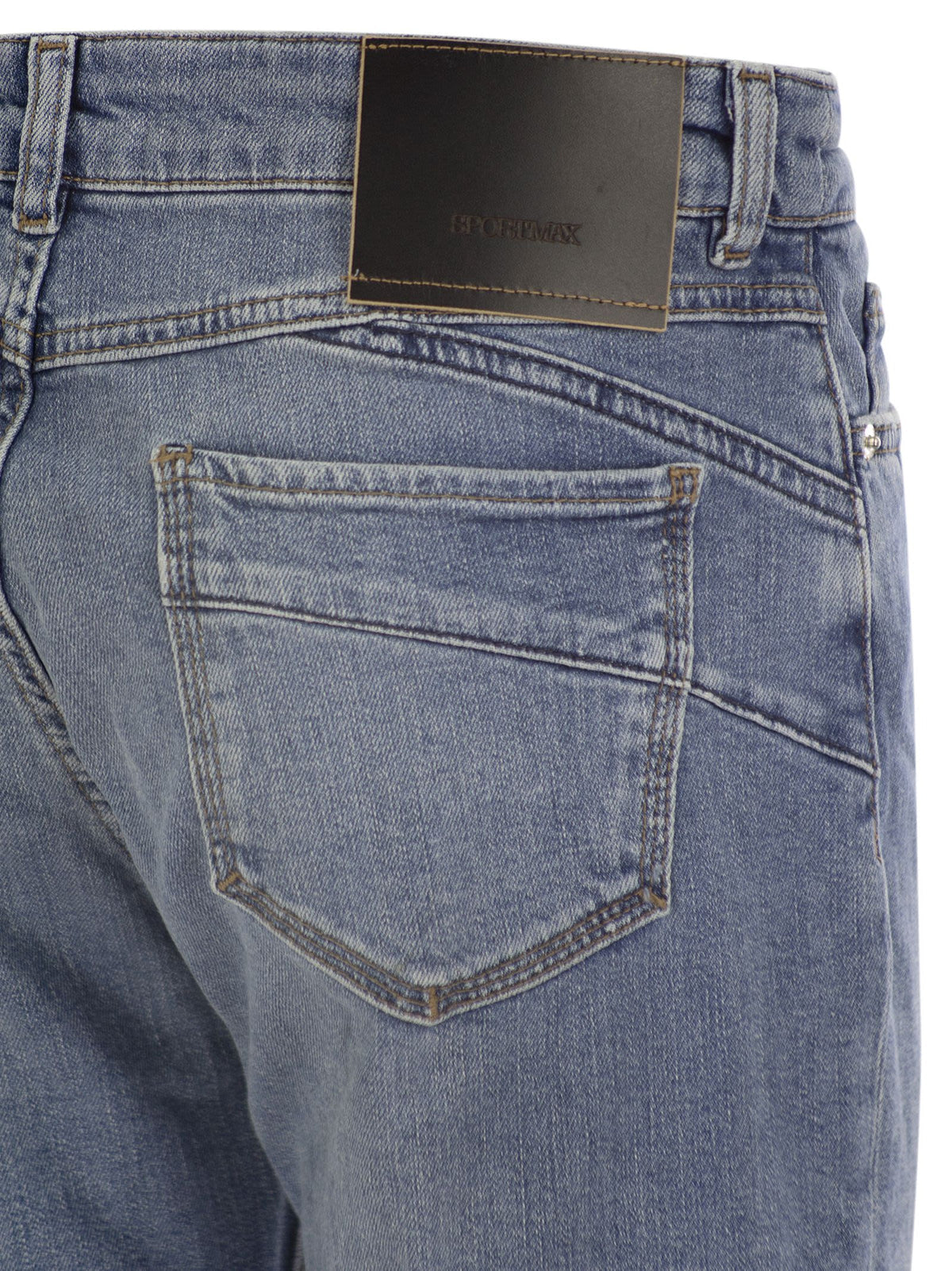 Sportmax SportMax Navata Perfect Fit Denimとボーイフレンドライン - Image 5