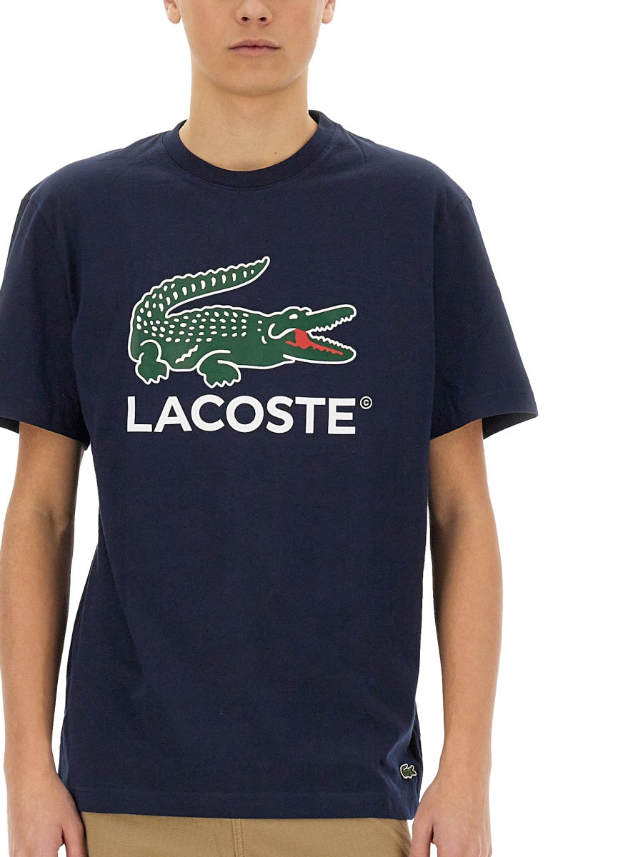 Lacoste プリント付きラコステコットンTシャツ - Image 5