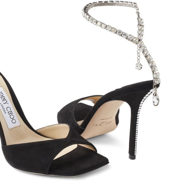 JIMMY CHOO Saeda 100 サンダル - Image 5